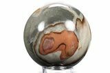 Polished Polychrome Jasper Sphere - Madagascar #359010-1